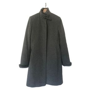 VIA SPIGA gray wool coat. Perfect condition.
